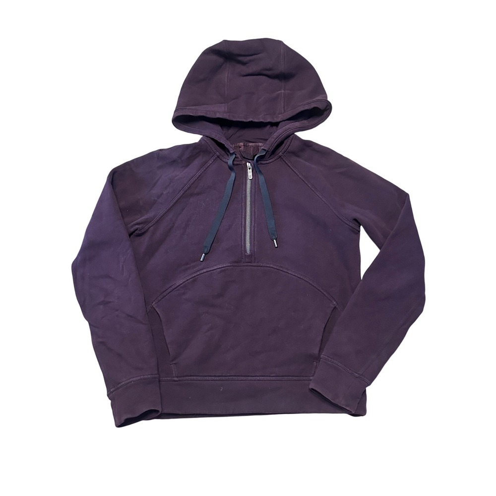 Lululemon Catch A Moment Hoodie PLUM SHADOW Size 8